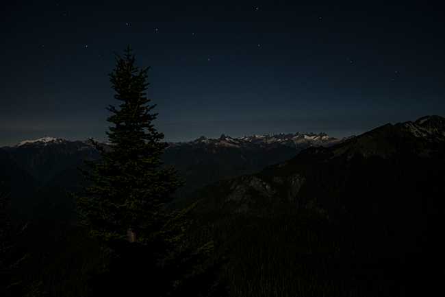 starry night from lookout