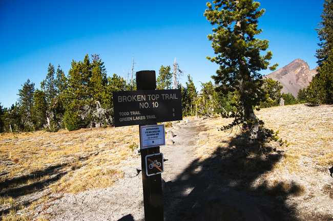 broken top trailhead