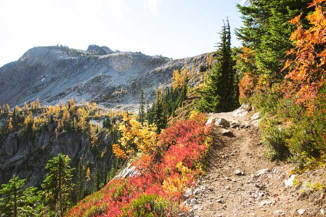 maple pass loop trail